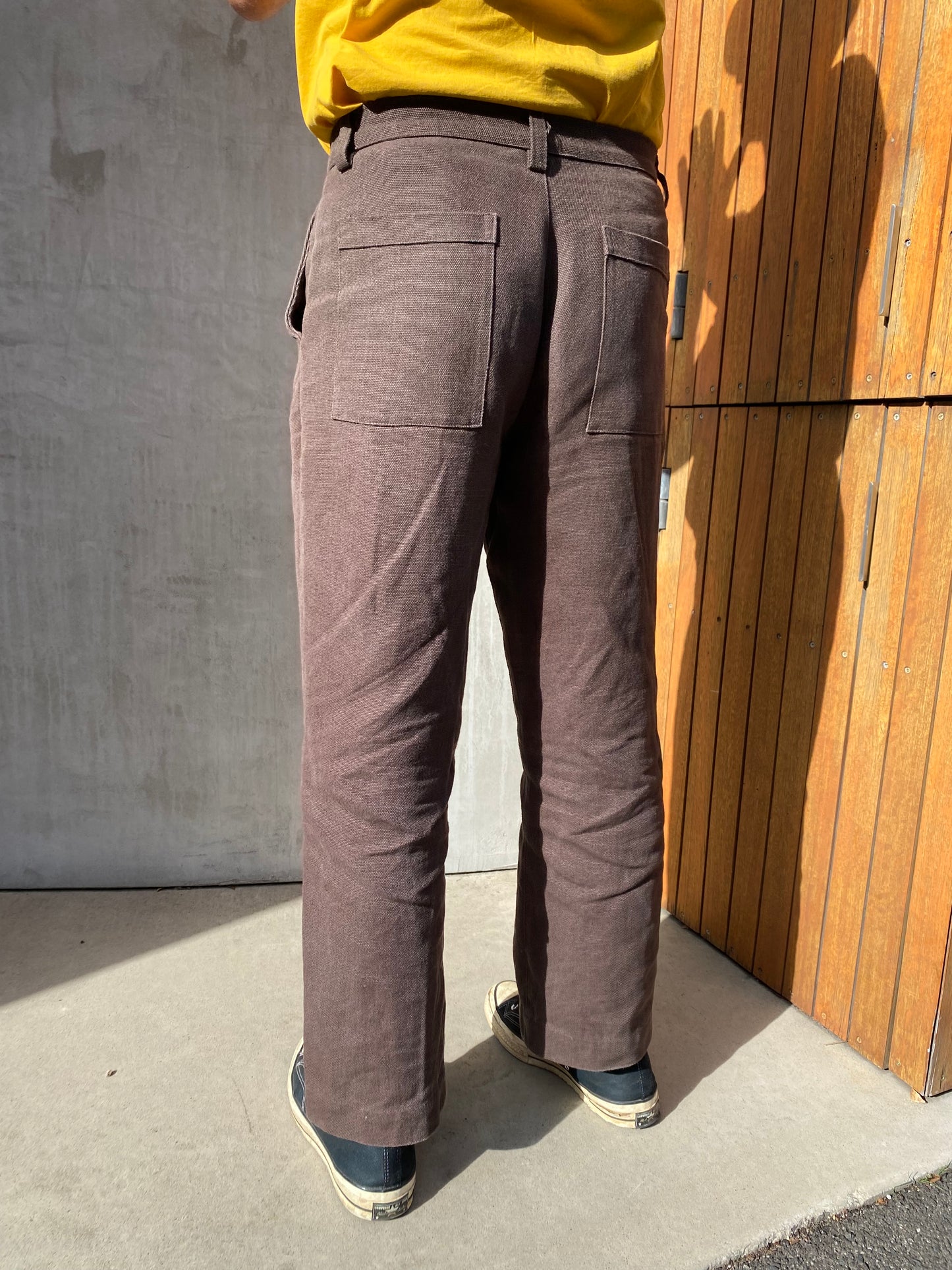 Sammy Pants — Brown Hemp