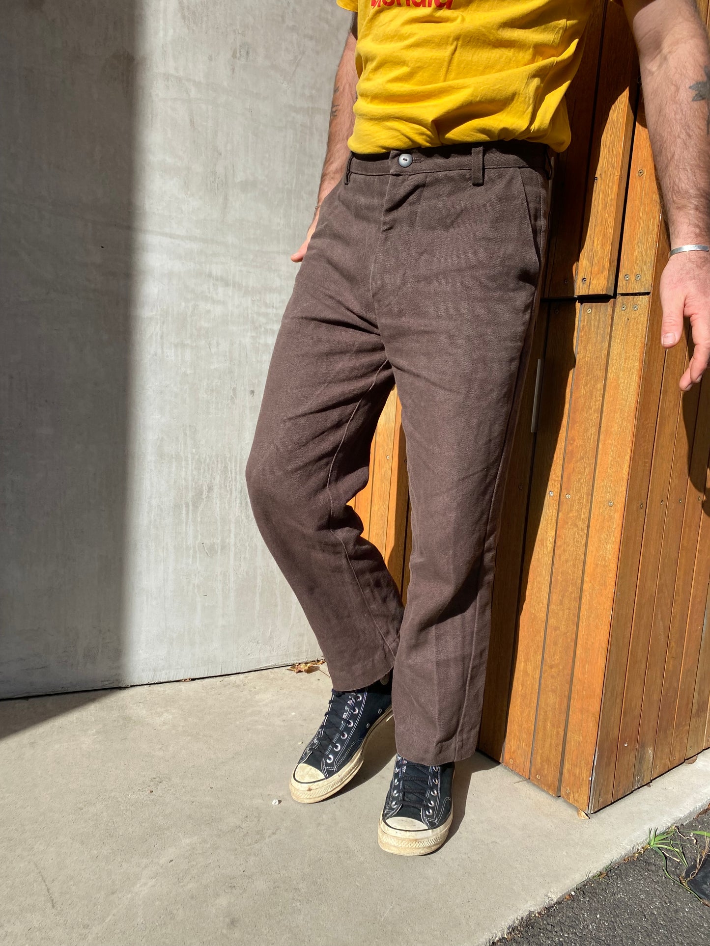 Sammy Pants — Brown Hemp