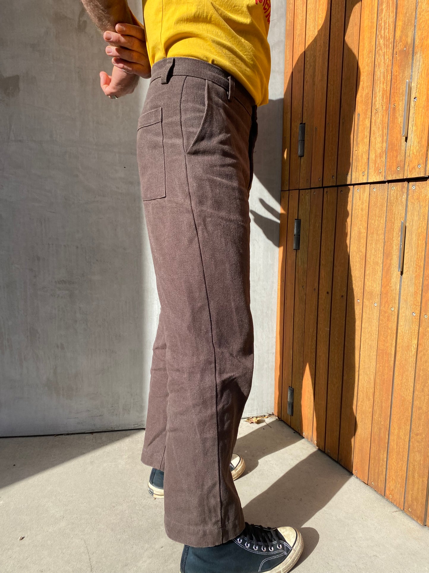 Sammy Pants — Brown Hemp