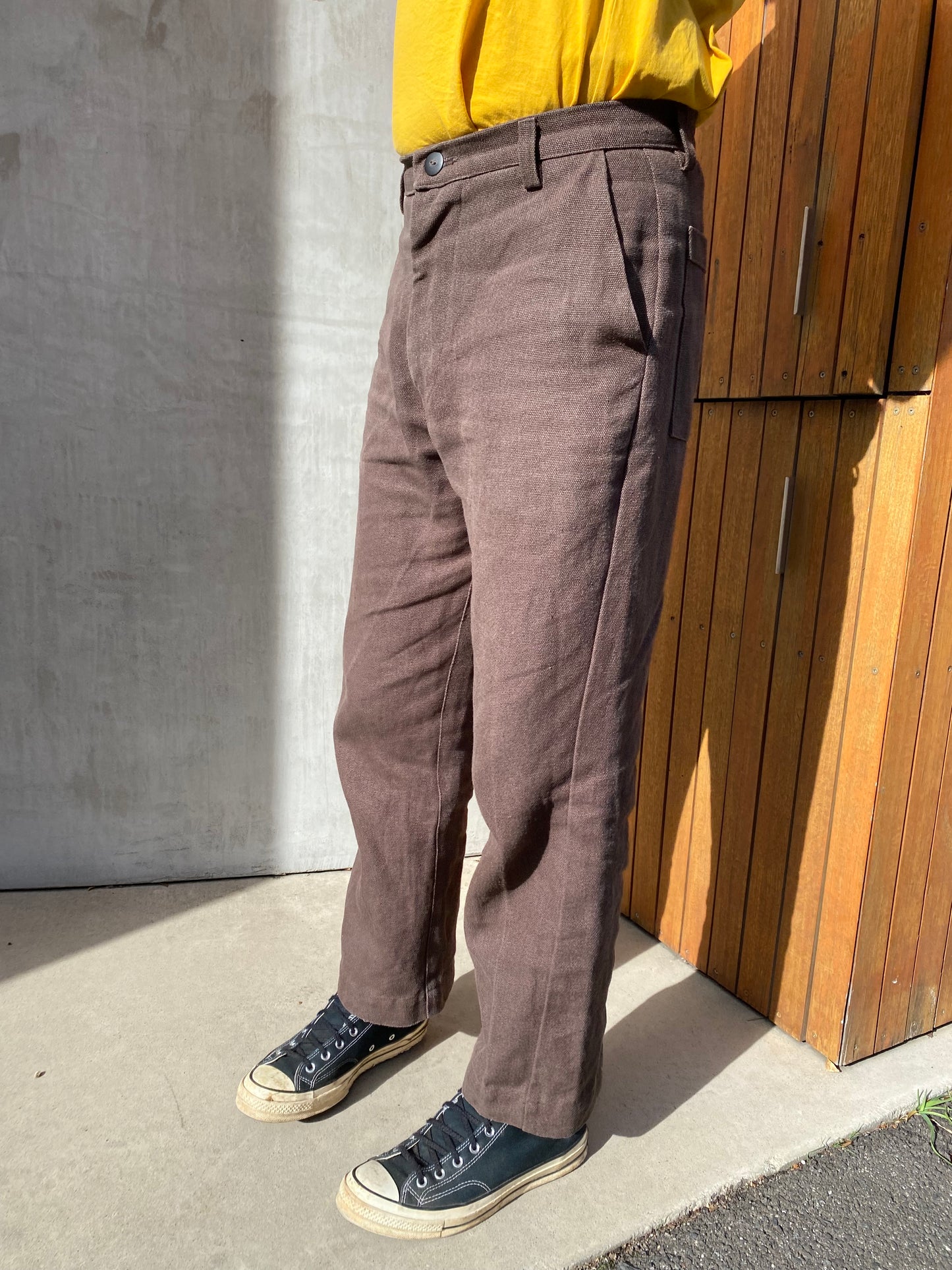 Sammy Pants — Brown Hemp