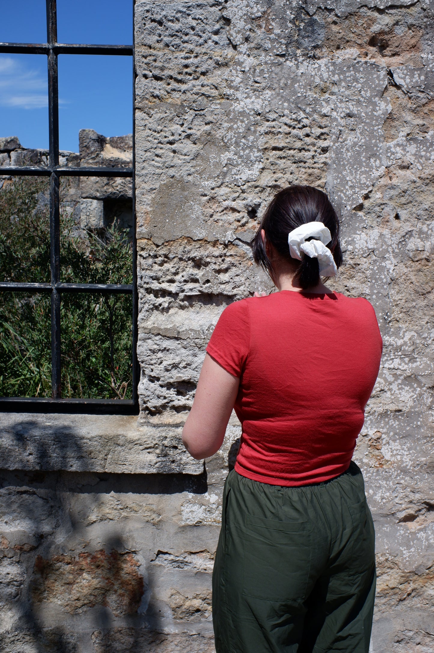 Katie Baby Tee — Tomato