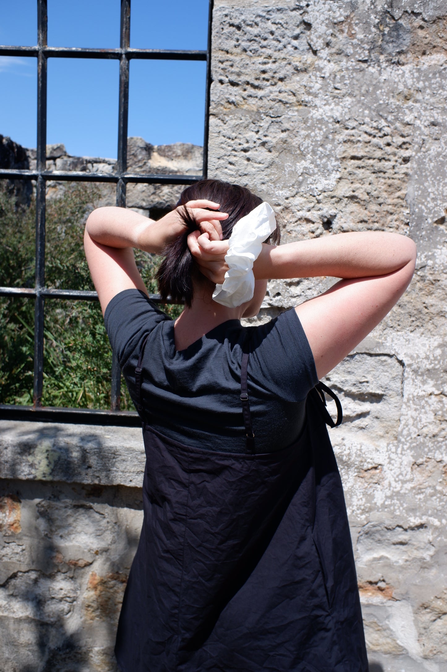 Katie Baby Tee — Charcoal