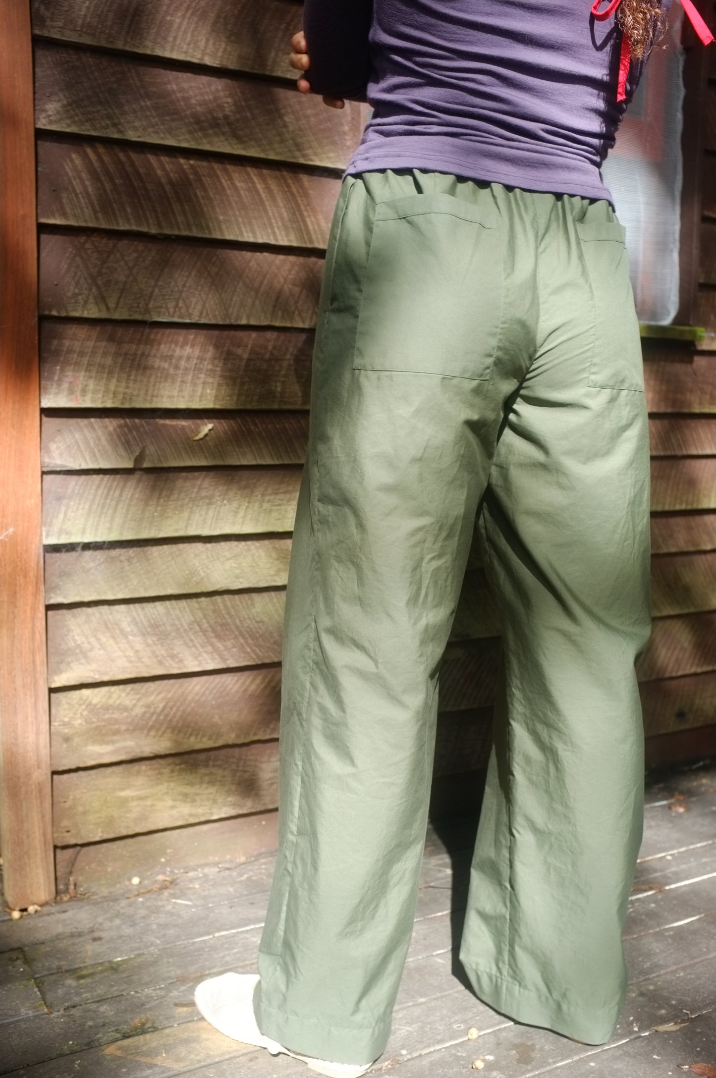 Pleat Pants — Kelp Organic Cotton