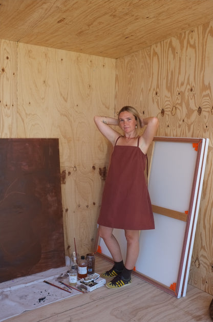 Two tie Dress — Cedar Organic Cotton