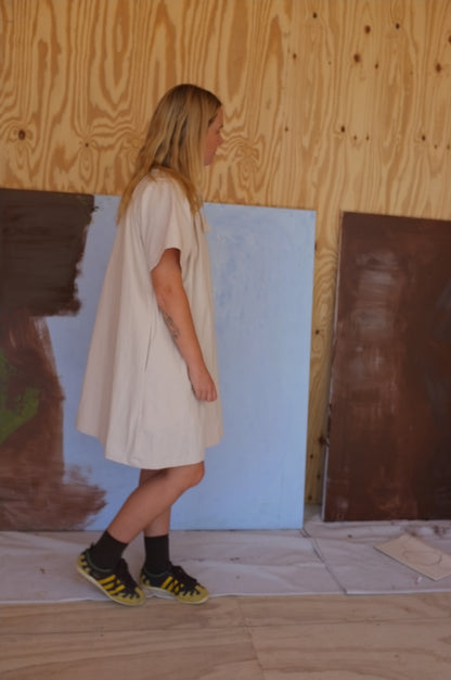 Ship Dress — Chalk Organic Cotton