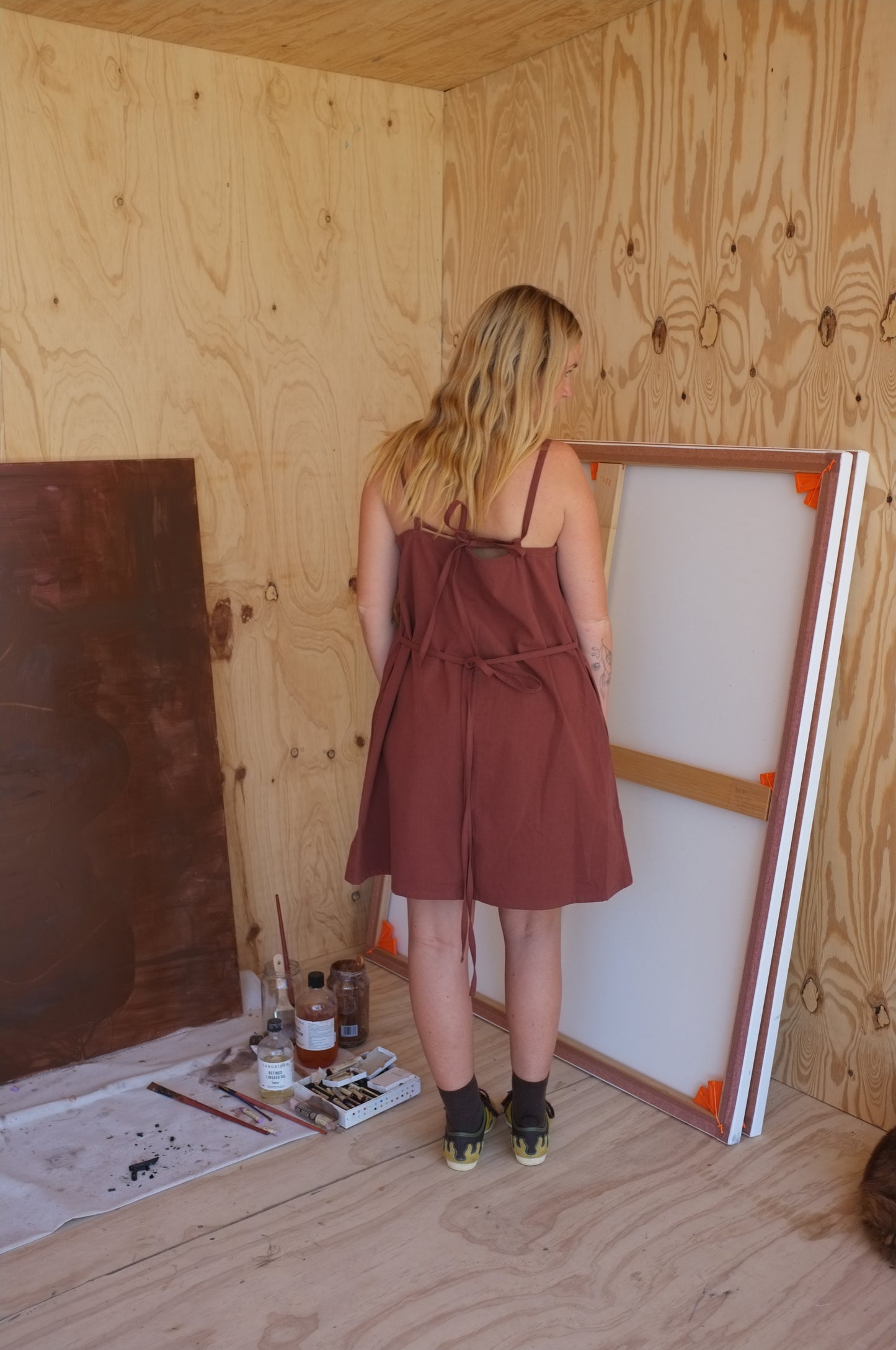 Two tie Dress — Cedar Organic Cotton