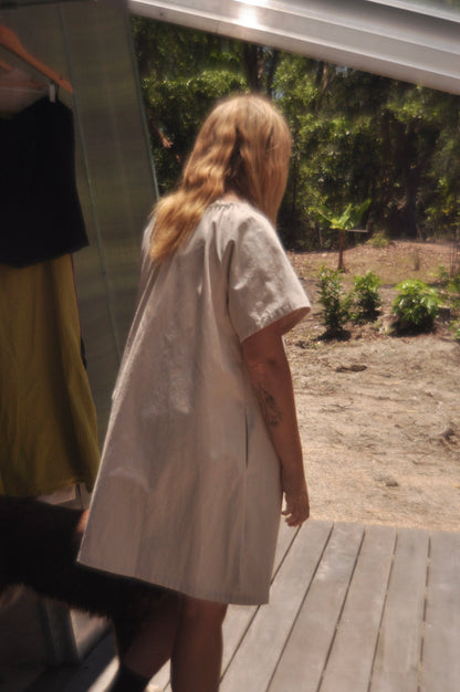 Ship Dress — Chalk Organic Cotton