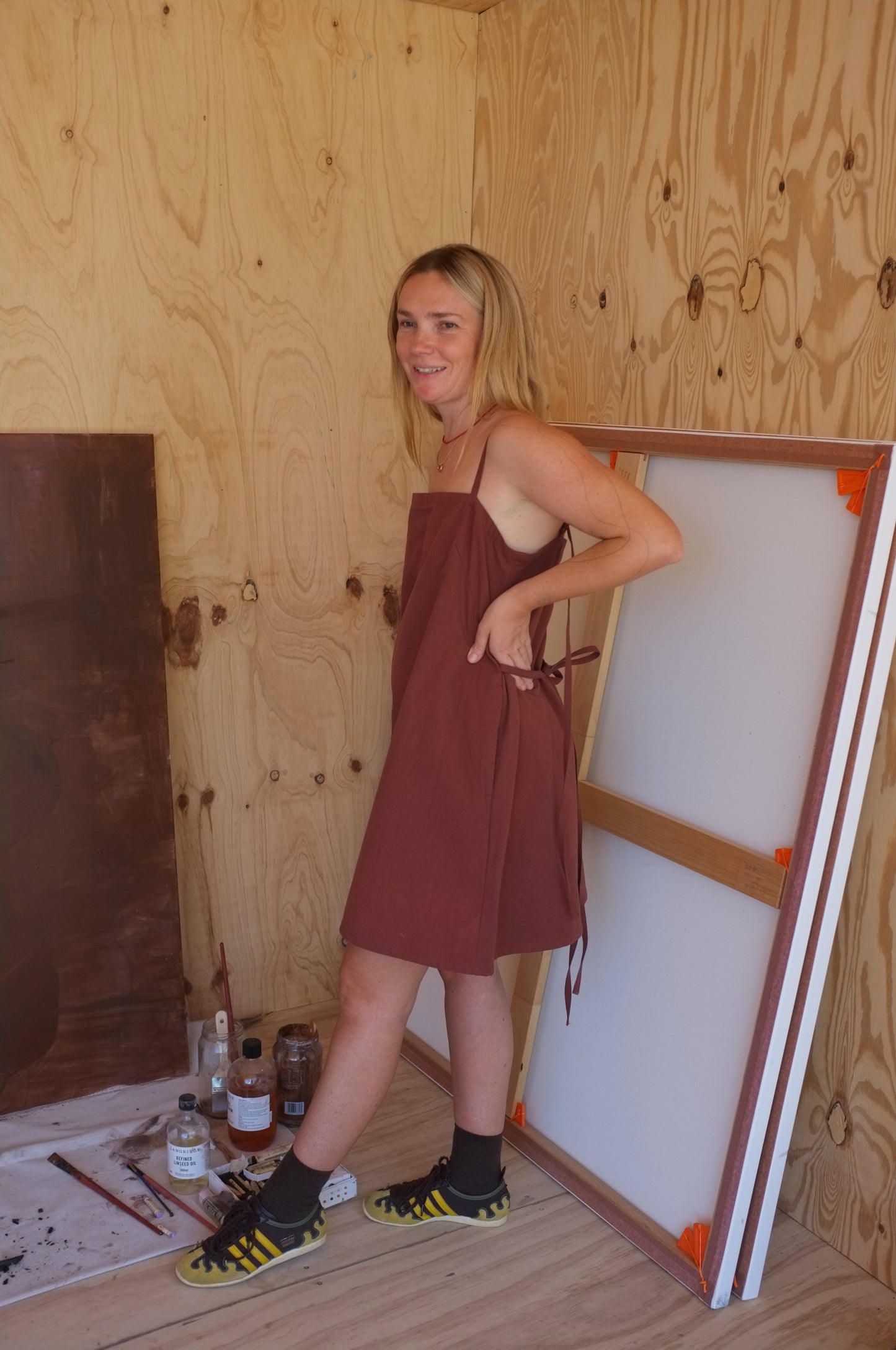 Two tie Dress — Cedar Organic Cotton