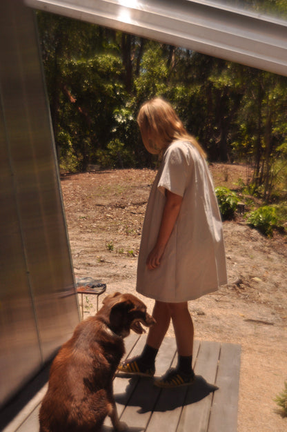 Ship Dress — Chalk Organic Cotton