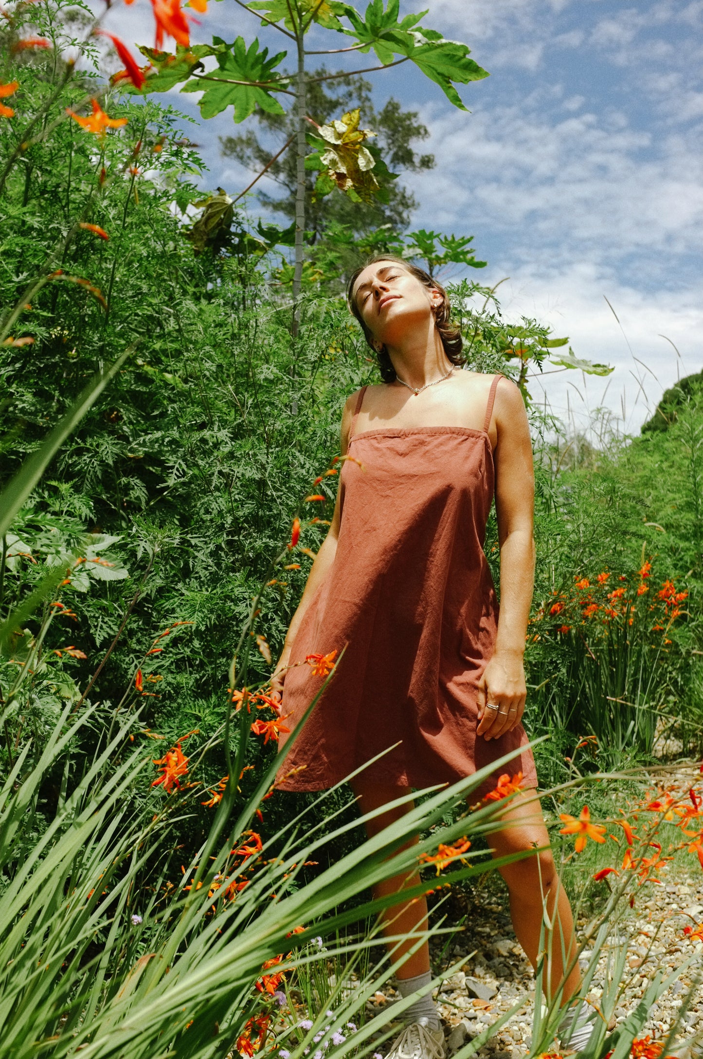 Two tie Dress — Cedar Organic Cotton