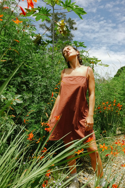 Two tie Dress — Cedar Organic Cotton