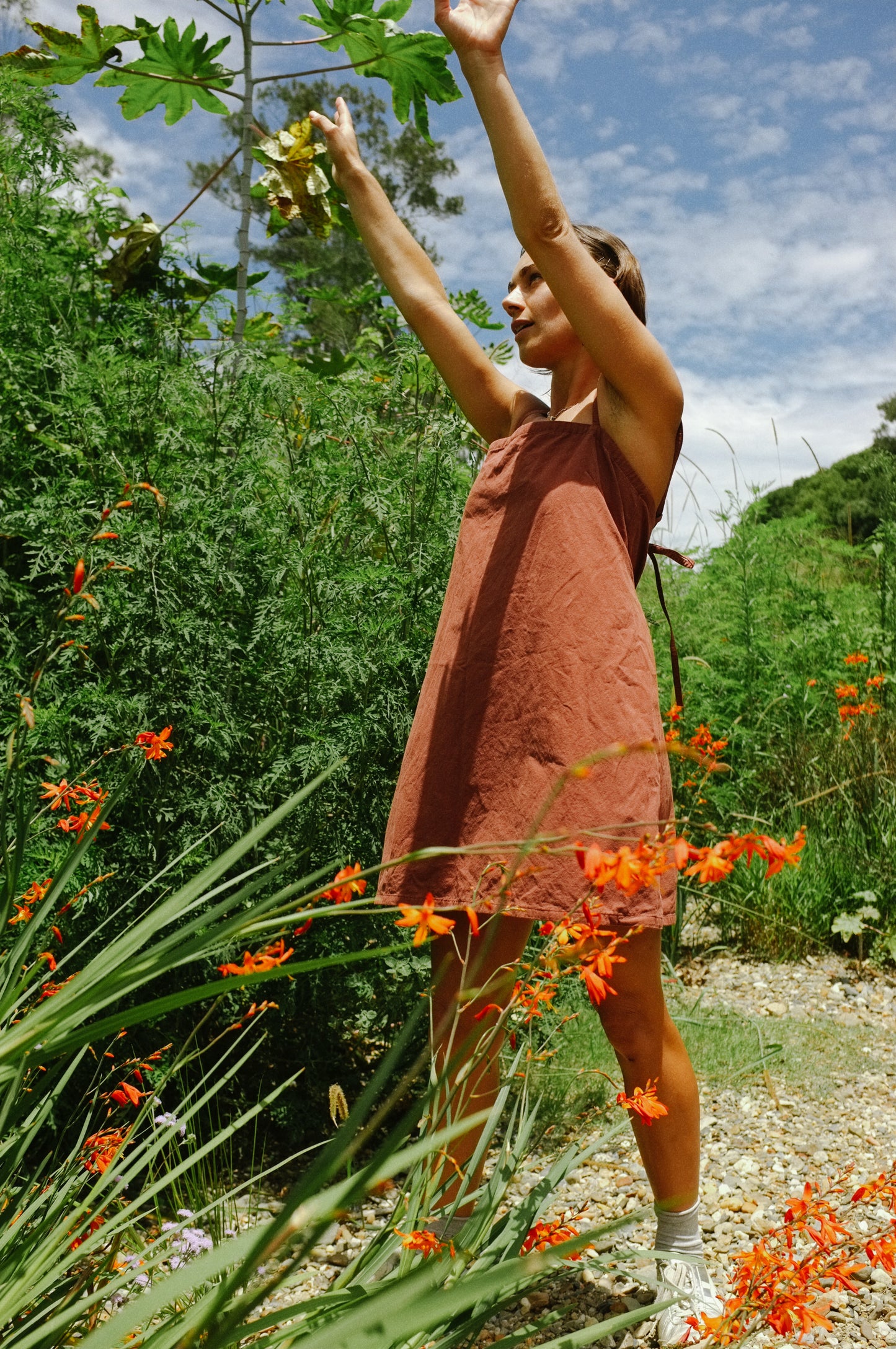 Two tie Dress — Cedar Organic Cotton