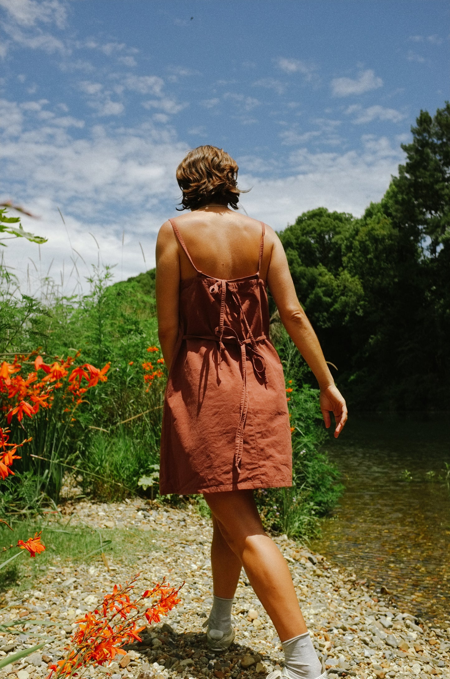 Two tie Dress — Cedar Organic Cotton