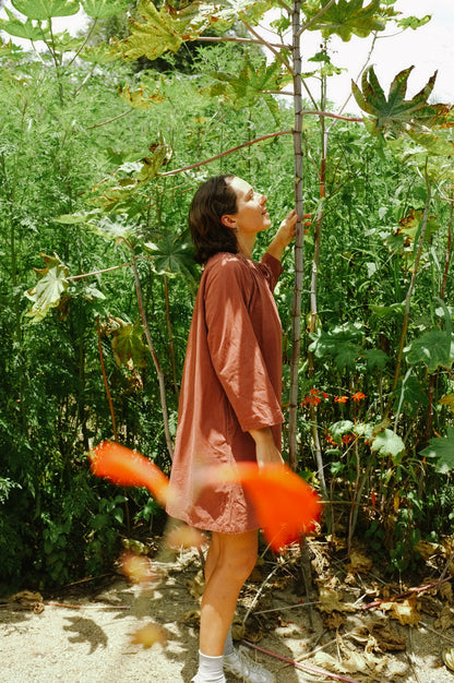 Long Sleeve Ship Dress — Cedar Organic Cotton