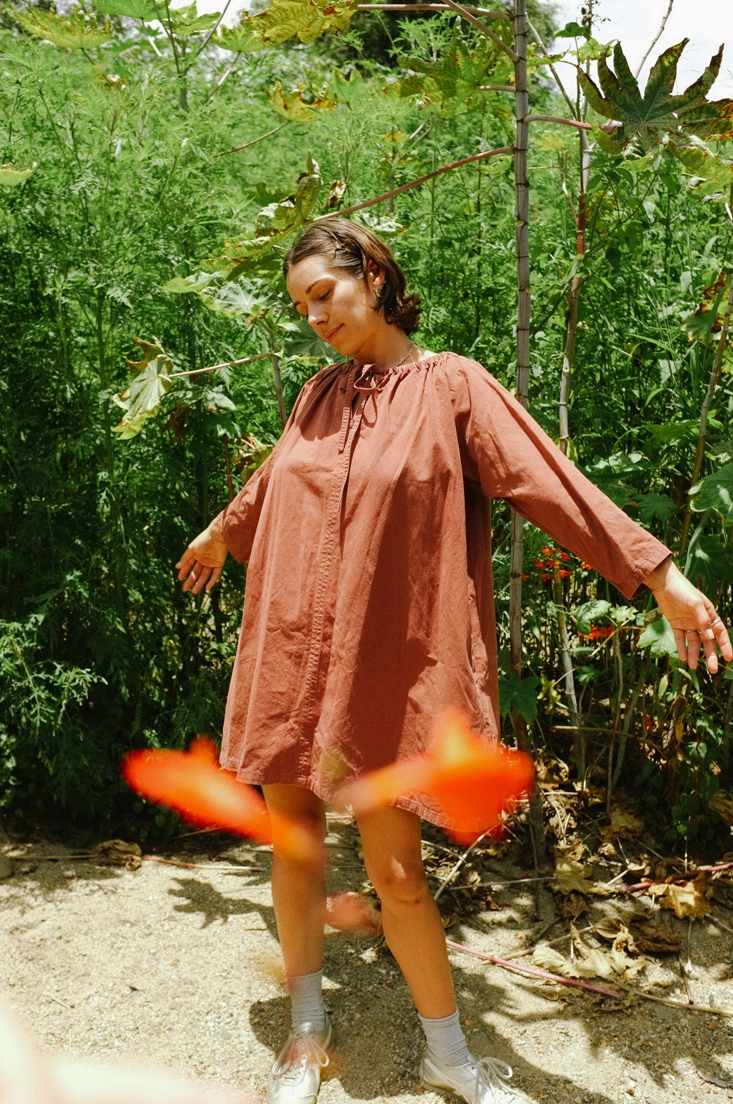 Long Sleeve Ship Dress — Cedar Organic Cotton