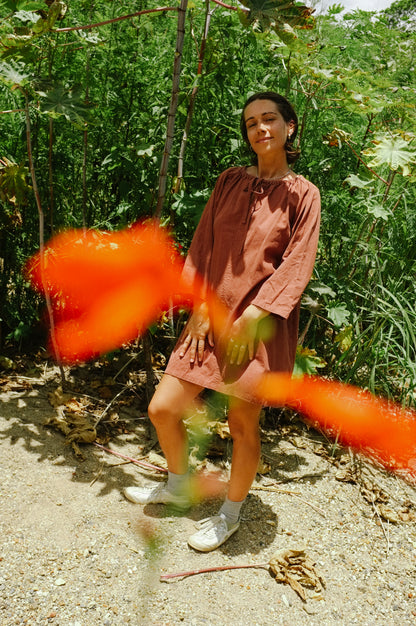 Long Sleeve Ship Dress — Cedar Organic Cotton