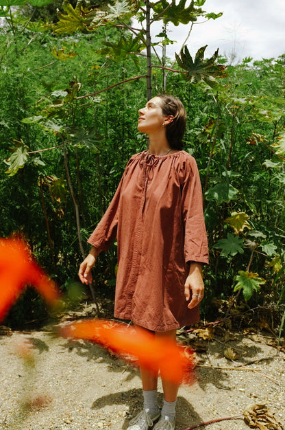 Long Sleeve Ship Dress — Cedar Organic Cotton