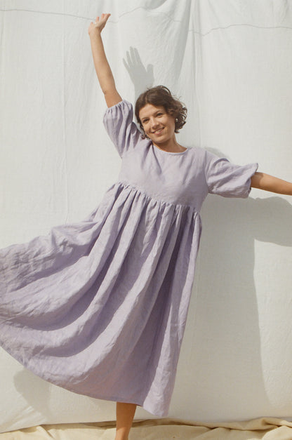 Mimi Holvast - Layla Dress — Lilac