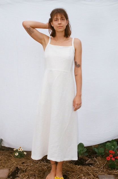 Floss Dress — Off White