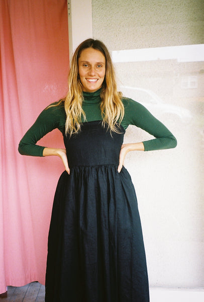 Mimi Holvast Sun Dress — Black