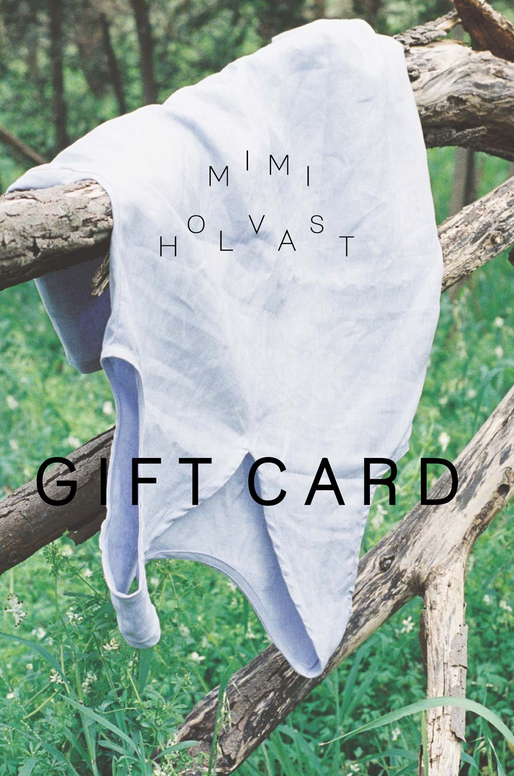 Mimi holvast gift card - handmade ethical fashion